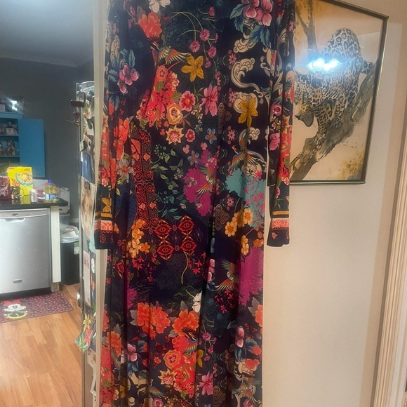 Johnny Was Dresses & Skirts - Johnny Was Multicolor Floral Maxi Dress